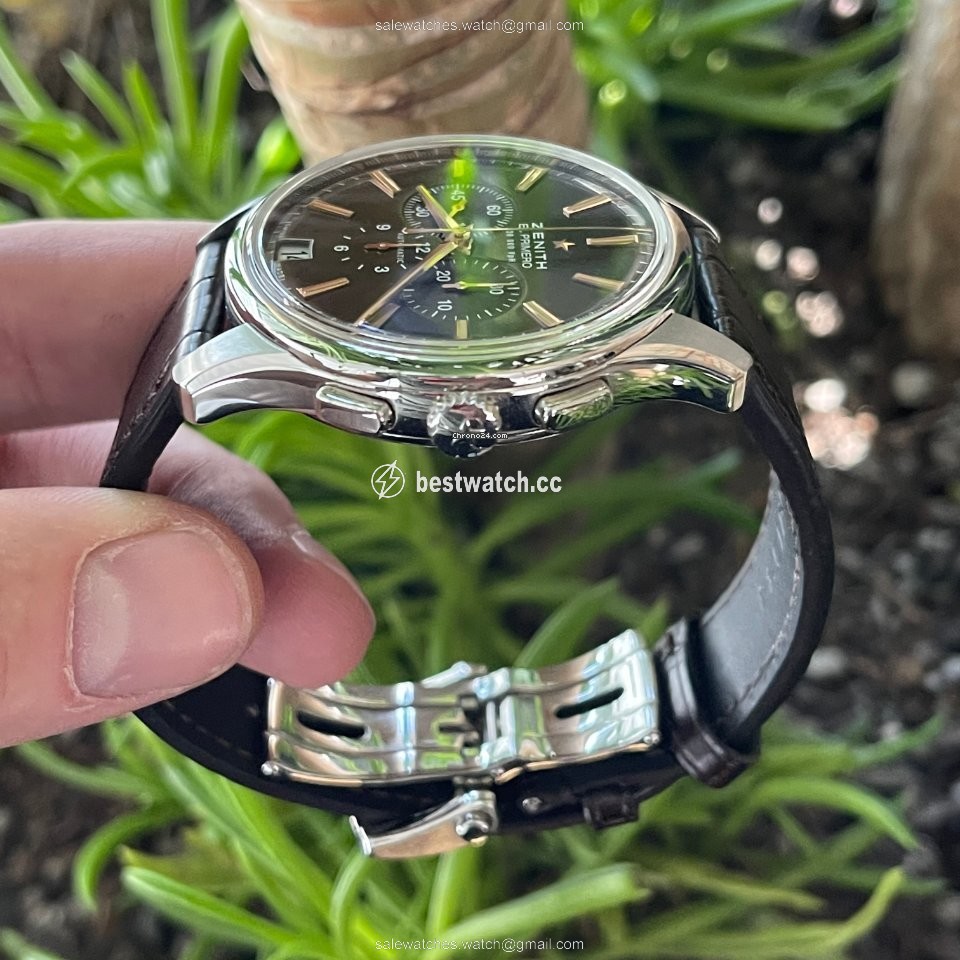 Zenith Captain Chronograph Mens watch Unisex Automatic Steel 03.2110.400 75.c498 3