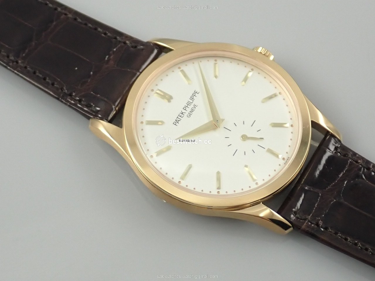 Patek Philippe Calatrava Manual winding Yellow gold 5196J 3