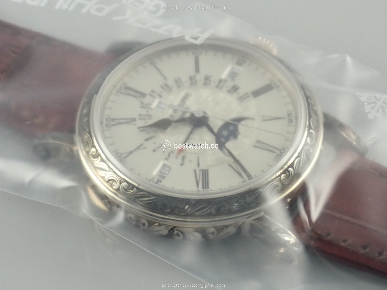 IMG_9086 Patek Philippe Perpetual Calendar Automatic White gold 5160G 3