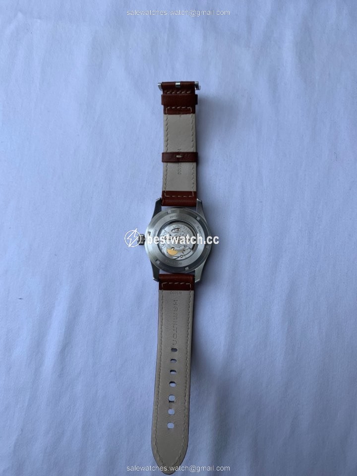 IMG_9086 Hamilton Khaki Field Mens watch Unisex Automatic Steel H70555533 3
