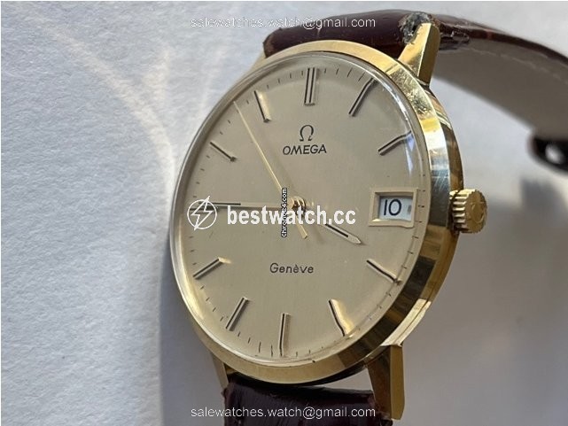 Omega Geneve Mens watch Unisex Manual winding Yellow gold 132 051 3