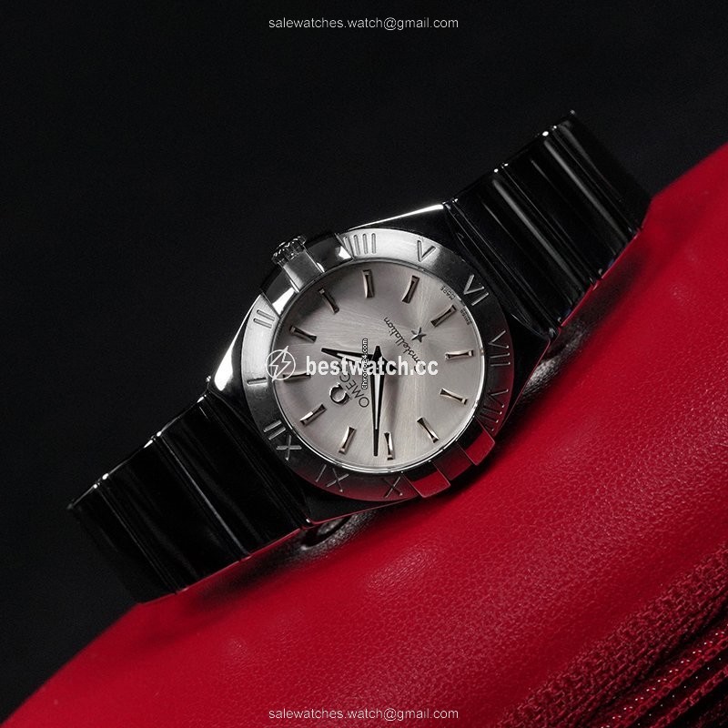 IMG_9086 Omega Constellation Quartz Womens watch Steel 123.10.24.60.02.002 3