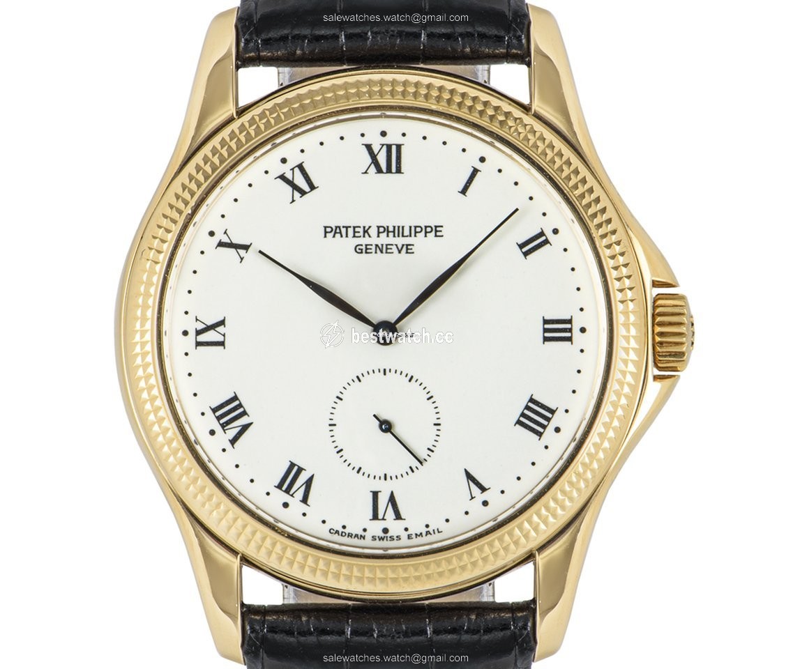 IMG_9086 Patek Philippe Calatrava Mens watch Unisex Manual winding Yellow gold 5115J-001 3