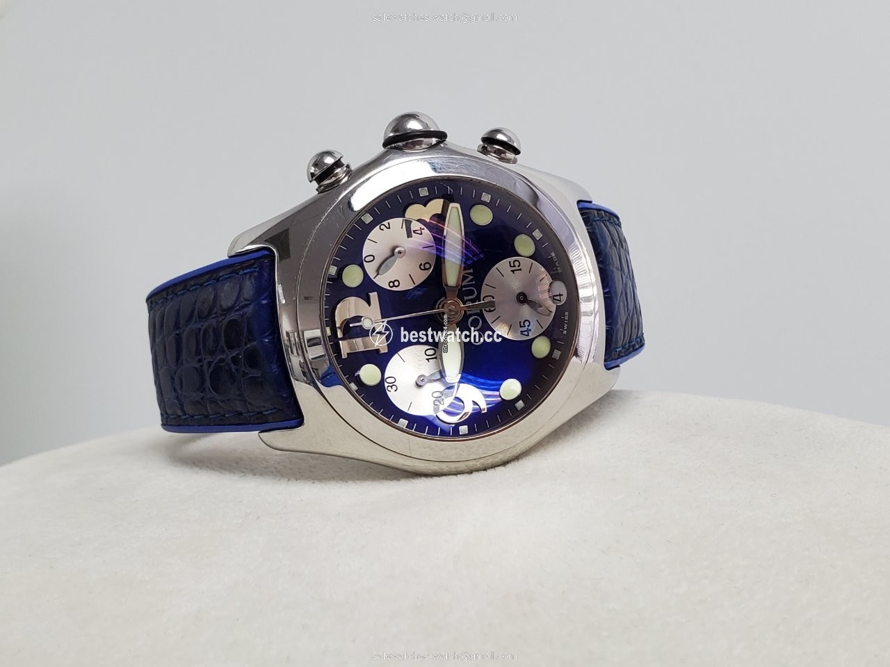 IMG_9086 Corum Bubble Mens watch Unisex Quartz Steel 396.150.20 3