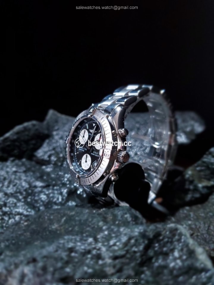IMG_9086 Breitling Colt Chronograph Mens watch Unisex Quartz Steel A73350 3
