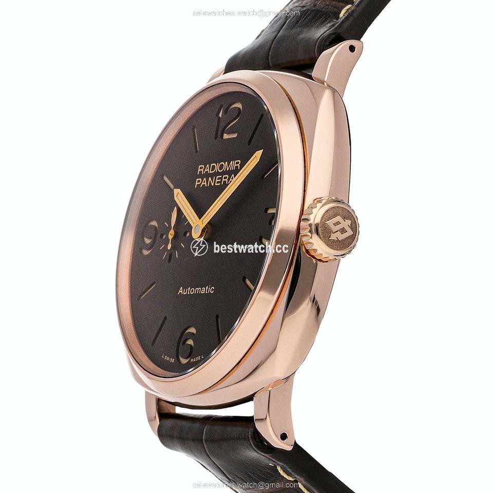 IMG_9086 Panerai Radiomir 1940 3 Days Automatic Mens watch Unisex Automatic Rose gold PAM00573 3
