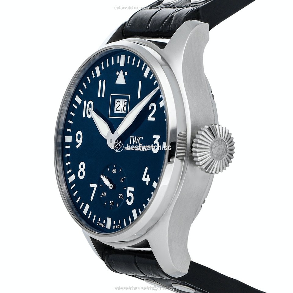 IMG_9086 IWC Big Pilot Mens watch Unisex Manual winding Steel IW5105-03 3