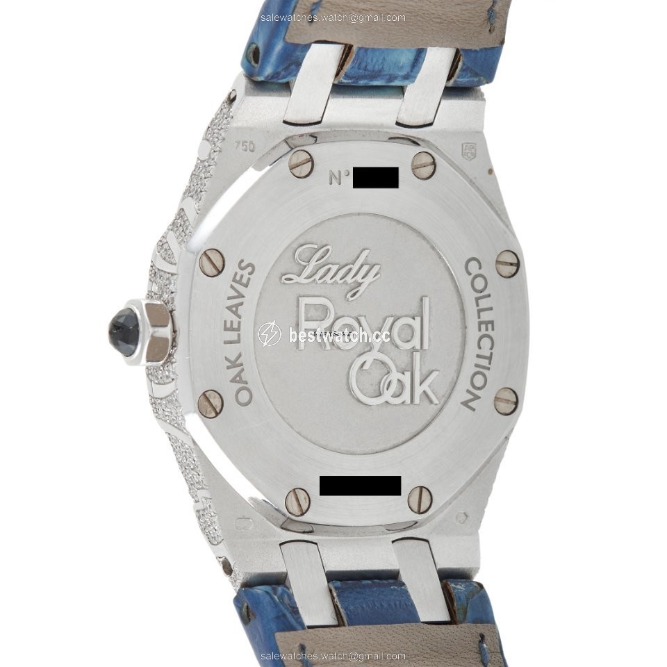 IMG_9086 Audemars Piguet Royal Oak Lady Mens watch Unisex Quartz White gold 67607BC.ZZ.D001SU.01 3