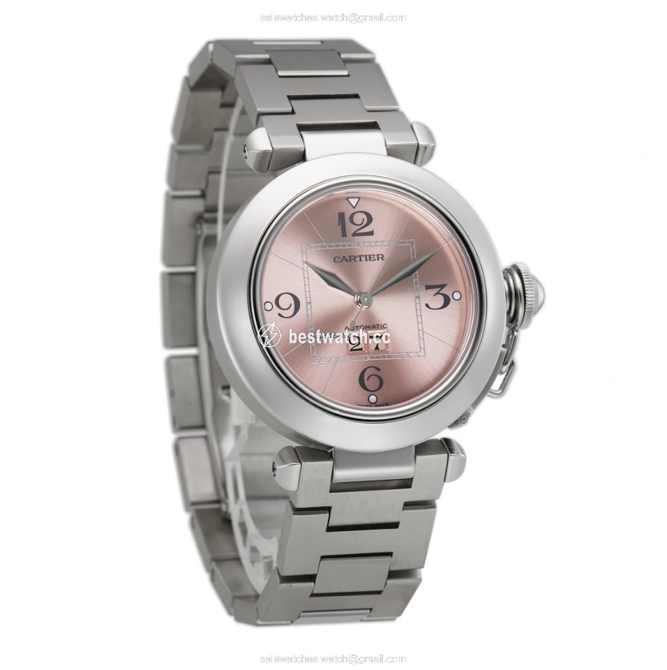 IMG_9086 Cartier Pasha C Automatic Steel W31058M7 3