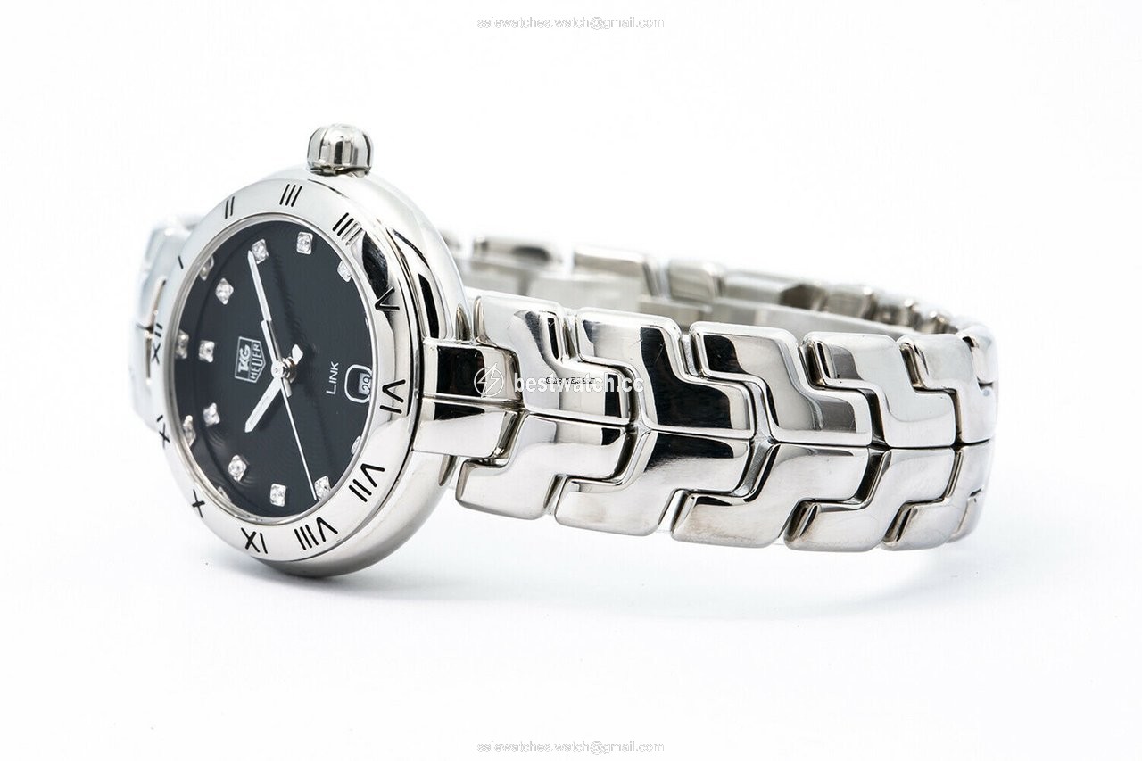 IMG_9086 TAG Heuer Link Lady Womens watch Quartz Steel WAT1410 3