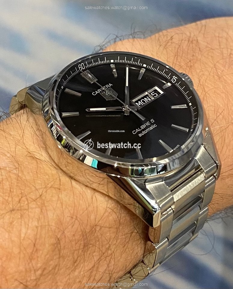 IMG_9086 TAG Heuer Carrera Calibre 5 Mens watch Unisex Automatic Steel WAR201A.BA0723 3