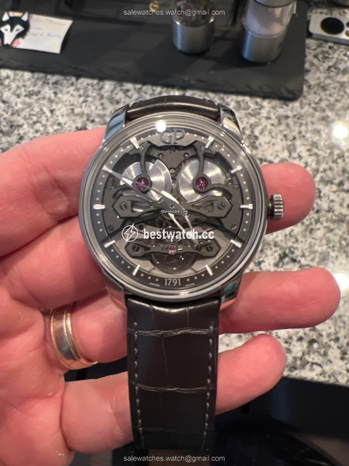 Girard Perregaux Bridges Mens watch Unisex Automatic Titanium 84000-21-001-BB6A 3