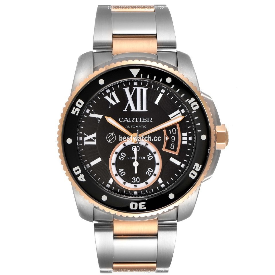 Cartier Calibre de Cartier Diver Mens watch Unisex Automatic Steel W7100054 3