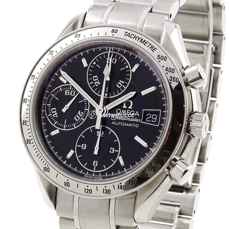 IMG_9086 Omega Speedmaster Date Mens watch Unisex Automatic Steel 3813.50.00 3