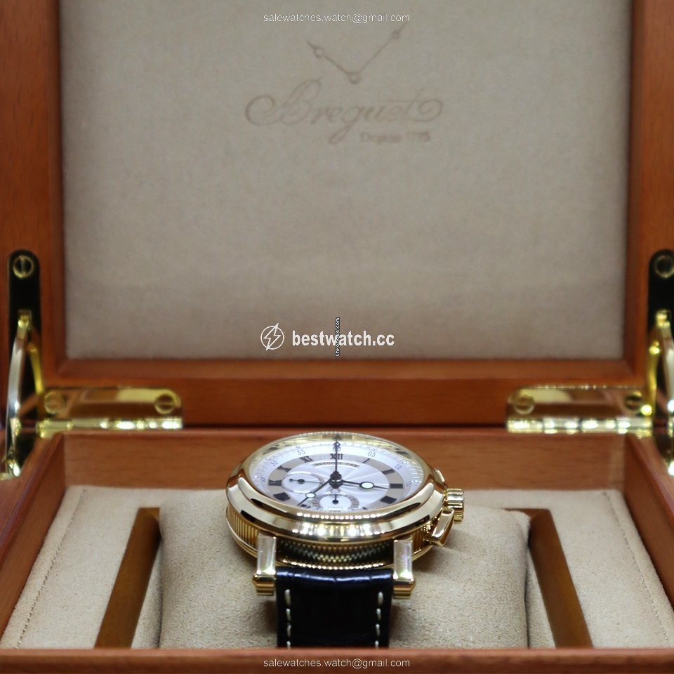 IMG_9086 Breguet Marine Mens watch Unisex Automatic Yellow gold 5827BA 12 9Z8 3