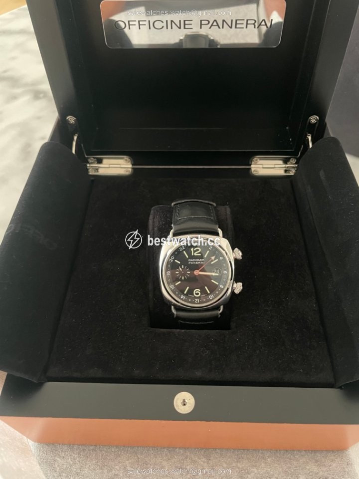 IMG_9086 Panerai Radiomir GMT Mens watch Unisex Automatic Steel PAM 00184 3