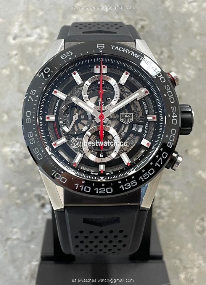 IMG_9086 TAG Heuer Carrera Calibre HEUER 01 Mens watch Unisex Automatic Steel CAR2A1Z-0 3