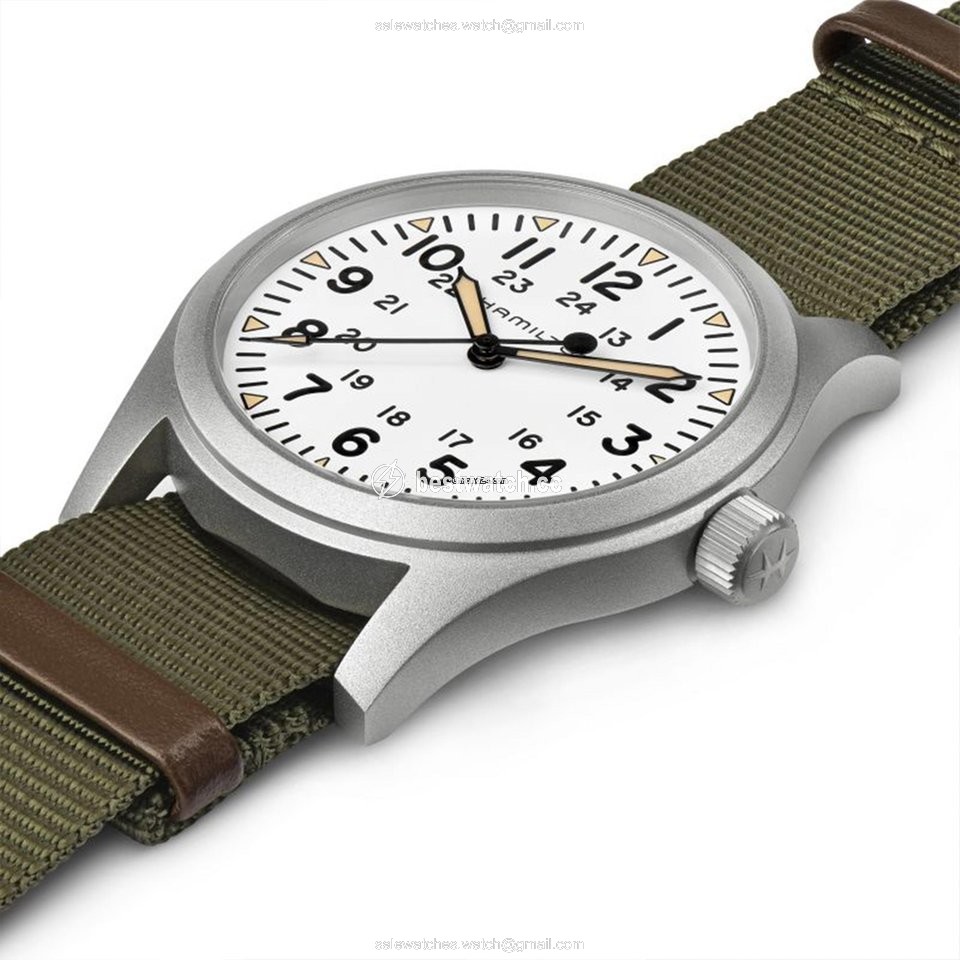 Hamilton Khaki Field Mens watch Unisex Manual winding Steel H69529913 3