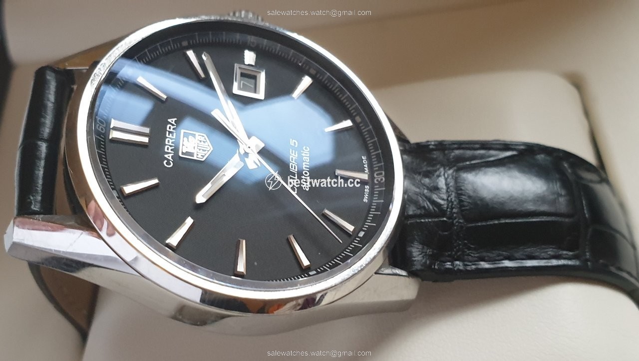 IMG_9086 TAG Heuer Carrera Calibre 5 Mens watch Unisex Automatic Steel WAR211A.BA0782 3