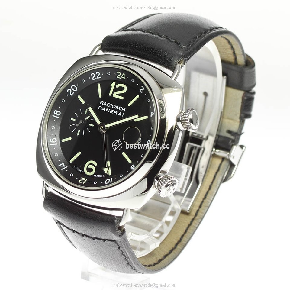 Panerai Radiomir GMT Mens watch Unisex Manual winding Steel PAM00184 3