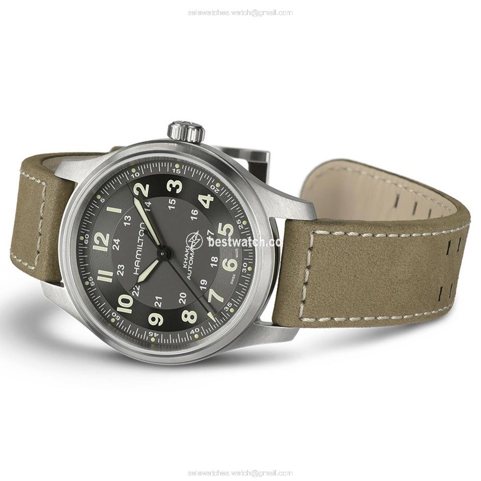 IMG_9086 Hamilton Khaki Field Titanium Mens watch Unisex Automatic Titanium H70545550 3