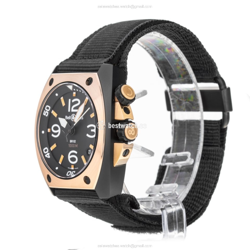 Bell & Ross BR 02 Mens watch Unisex Automatic Steel BR02-20 3