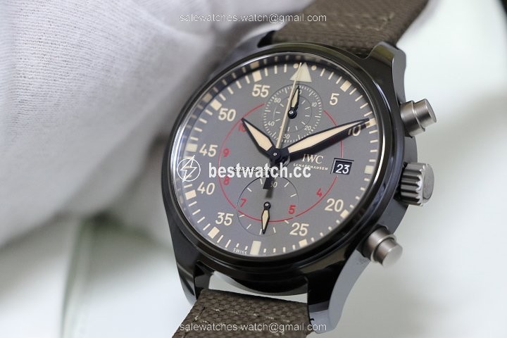 IMG_9086 IWC Pilot Chronograph Top Gun Miramar Automatic Ceramic IW389002 3