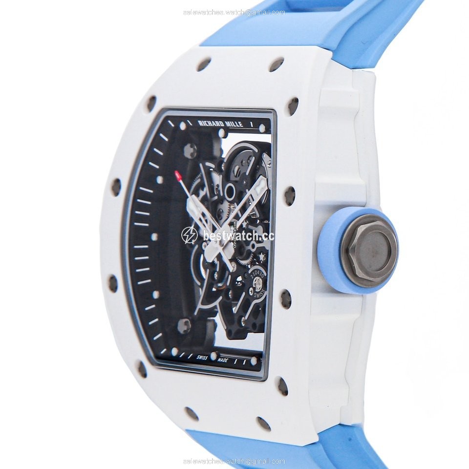 Richard Mille RM 055 Mens watch Unisex Manual winding Ceramic RM 055 3
