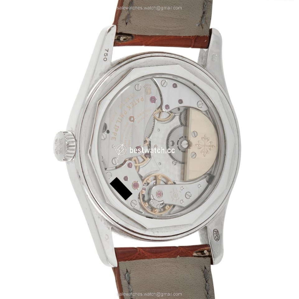 IMG_9086 Patek Philippe Calatrava Mens watch Unisex Automatic White gold 6000G 3