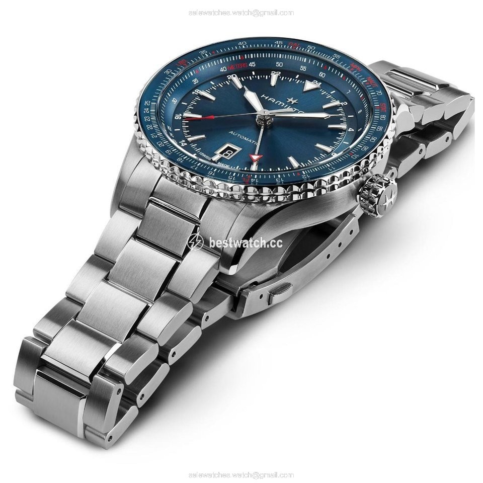 Hamilton Khaki Aviation Mens watch Unisex Automatic Steel H76715140 3