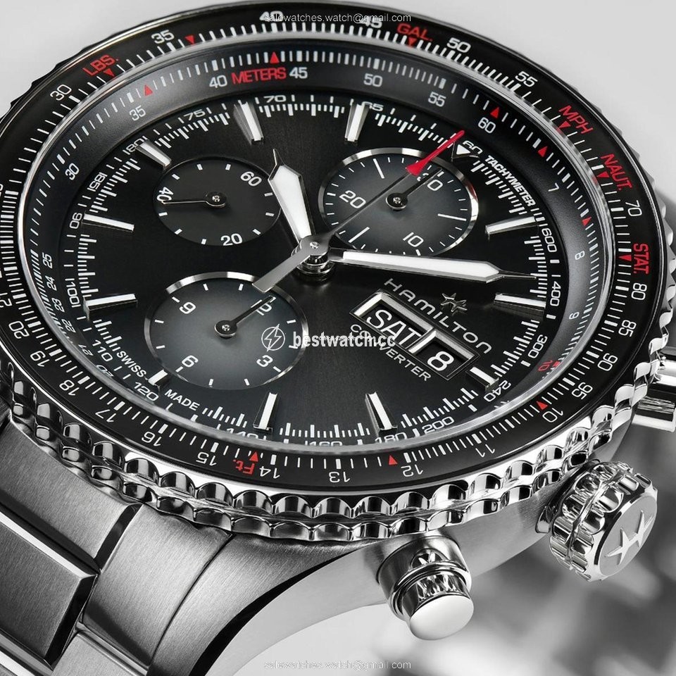IMG_9086 Hamilton Khaki Aviation Mens watch Unisex Automatic Steel H76726130 3