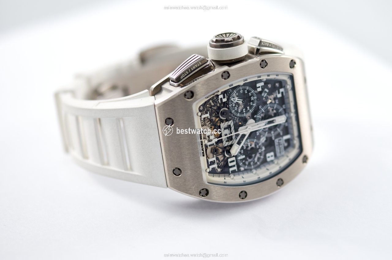 Richard Mille RM 011 Mens watch Unisex Automatic White gold RM011 3