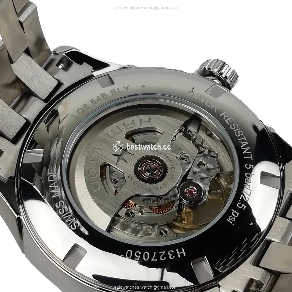 Hamilton Jazzmaster Open Heart Mens watch Unisex Quartz Steel H32705142 3