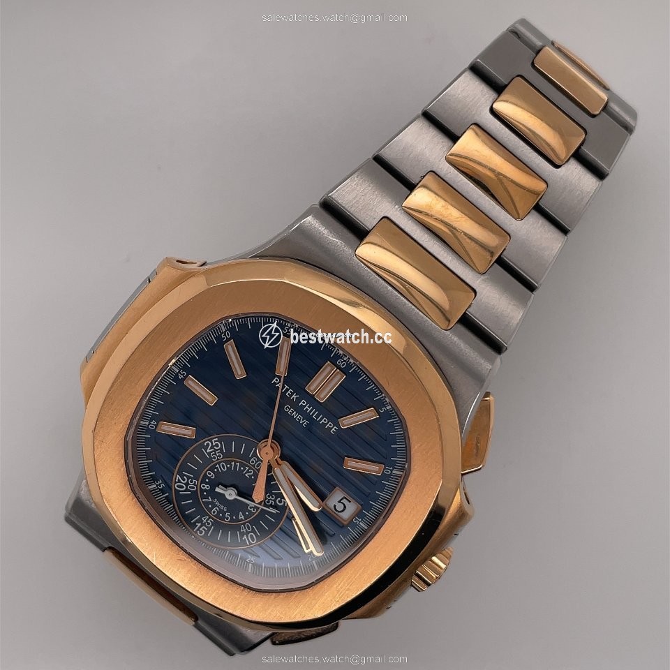 IMG_9086 Patek Philippe Nautilus Mens watch Unisex Automatic Gold Steel 5980 1AR-001 3