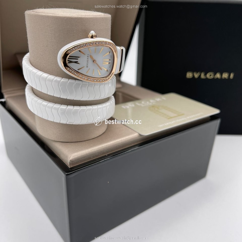 IMG_9086 Bulgari Serpenti Womens watch Quartz Ceramic 102886 3