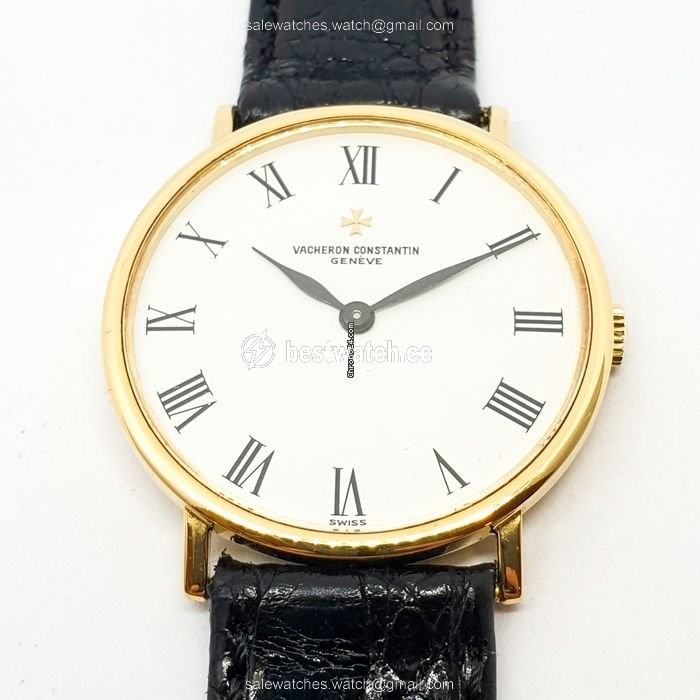 IMG_9086 Vacheron Constantin Patrimony Manual winding Yellow gold 34014 3