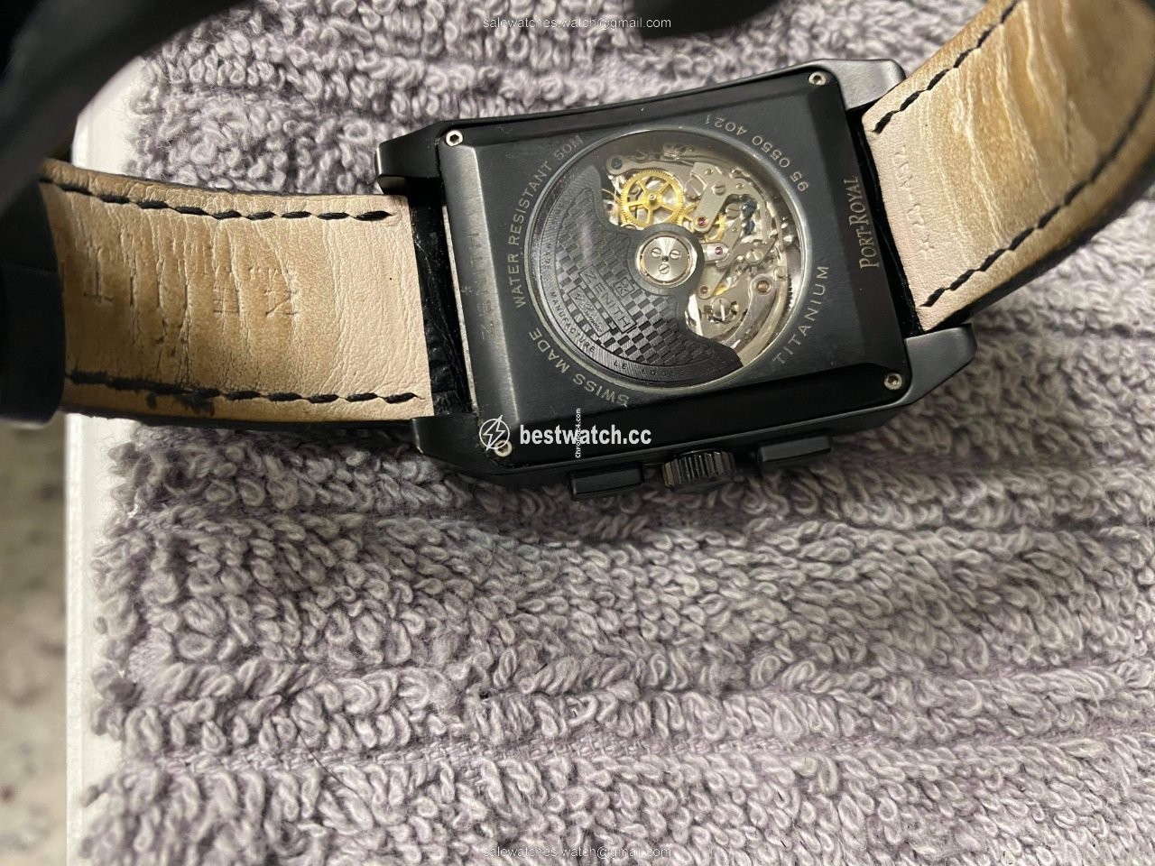 Zenith Port Royal Mens watch Unisex Automatic Titanium 95.0550.4021.77.C550 3