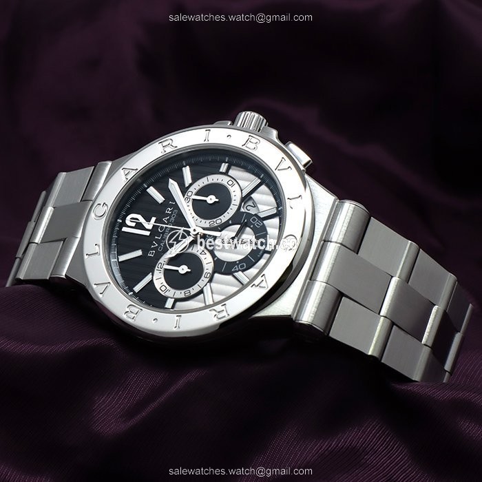 Bulgari Diagono Automatic Steel 303 DG42BSSDCH 3