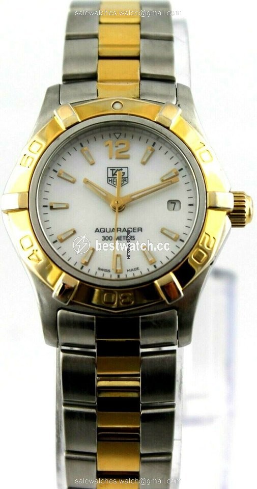 IMG_9086 TAG Heuer Aquaracer Lady Quartz Gold Steel WAF1424.BB0814 3