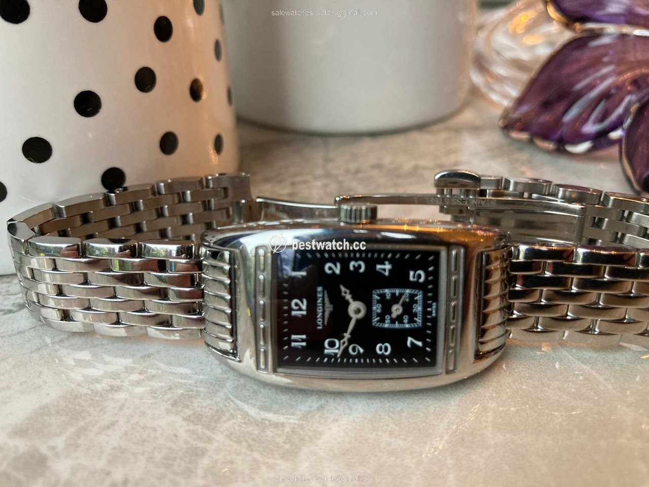IMG_9086 Longines BelleArti Womens watch Quartz Steel L26944539 3