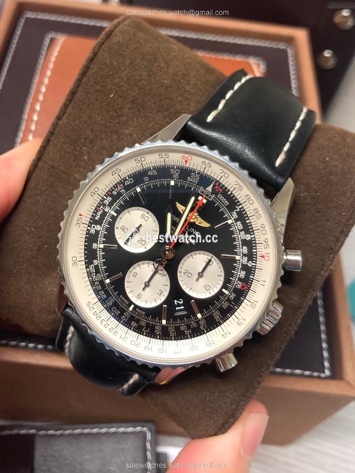 IMG_9086 Breitling Navitimer 01 (46 MM) Mens watch Unisex Automatic Steel AB012721 BD09 3