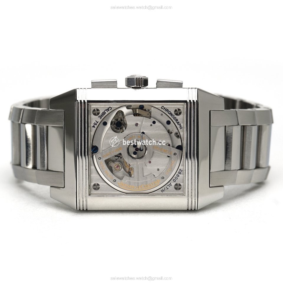 Jaeger-LeCoultre Reverso Squadra Chronograph GMT Steel Q7018120 3
