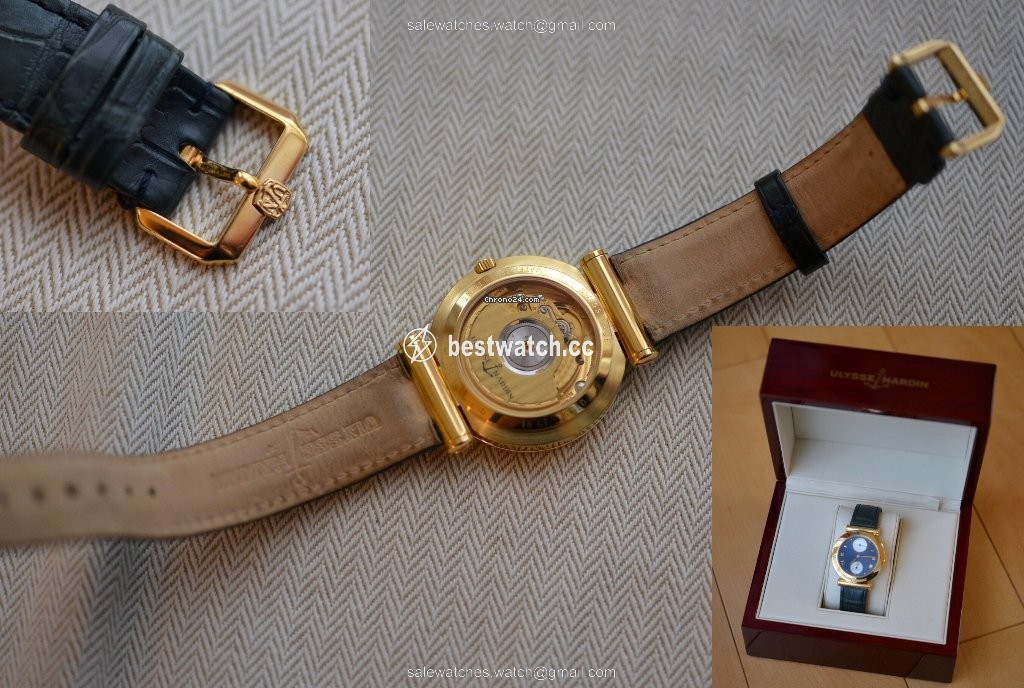 Ulysse Nardin Mens watch Unisex Automatic Yellow gold 151.22 3