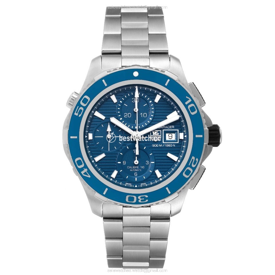 IMG_9086 TAG Heuer Aquaracer 500M Mens watch Unisex Automatic Steel CAK2112.BA0833 3