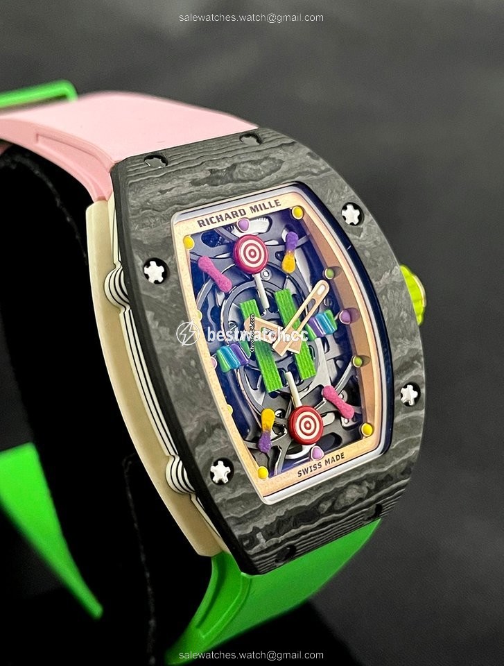 Richard Mille RM 07 Mens watch Unisex Automatic Carbon RM 07-03 3