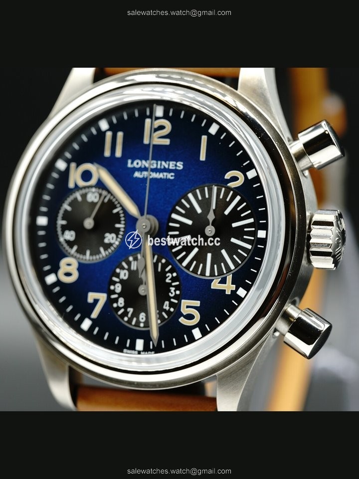 IMG_9086 Longines Avigation Mens watch Unisex Automatic Titanium L2.816.19.32 3