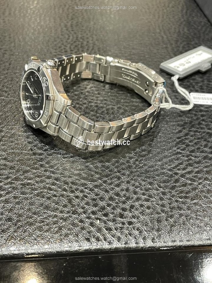 IMG_9086 TAG Heuer Aquaracer Lady Womens watch Quartz Steel WAF1310.BA0817 3