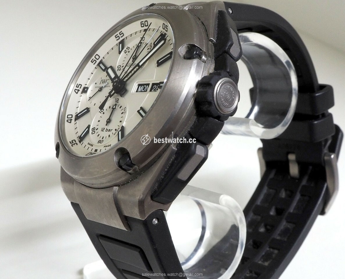 IWC Ingenieur Double Chronograph Titanium Titanium 3765 3