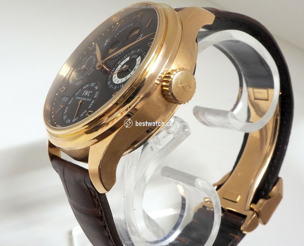 IWC Portuguese Perpetual Calendar Red gold 5021 3