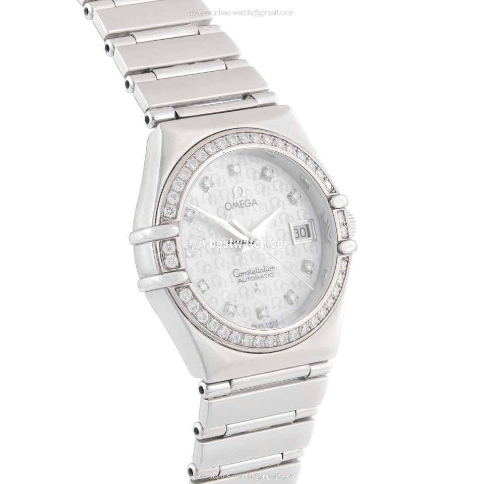 IMG_9086 Omega Constellation Ladies Womens watch Automatic Steel 1498.75.00 3